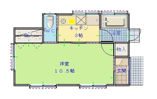 マリフラット3平面図